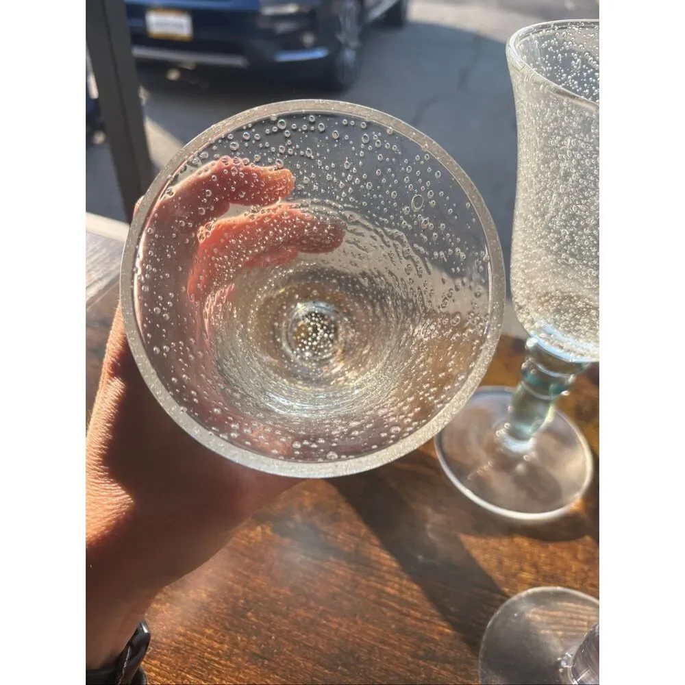 Margarita bubble glasses set of 3‎